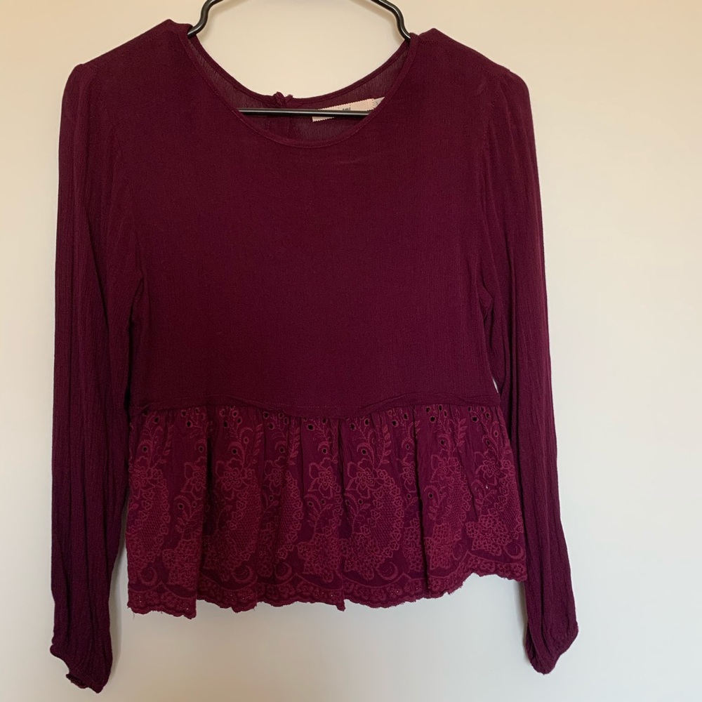 Baby doll blouse